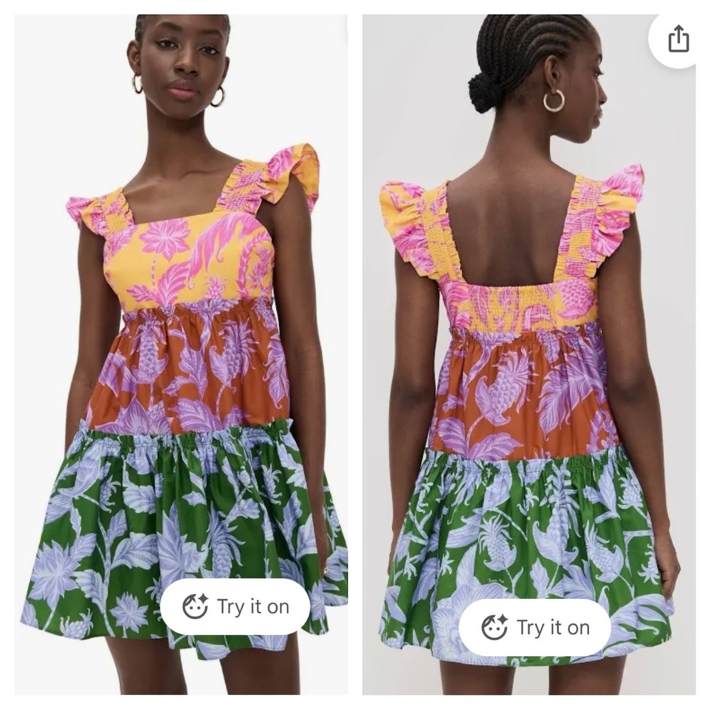 NWT size Small Farm Rio Tropical swing dress